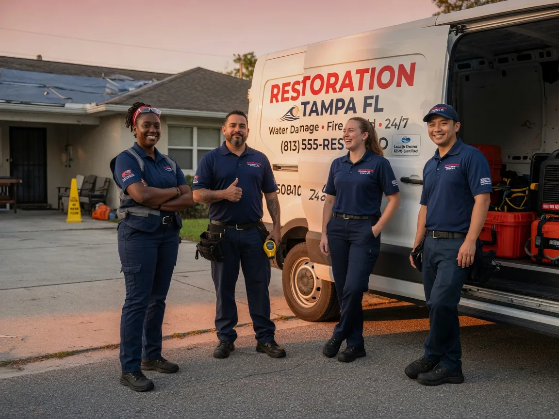 Water Damage Restoration company in Schulter, OK